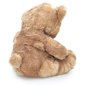 Knuffelbeer met hart 50cm hoge kwaliteit beige zittende beer 03