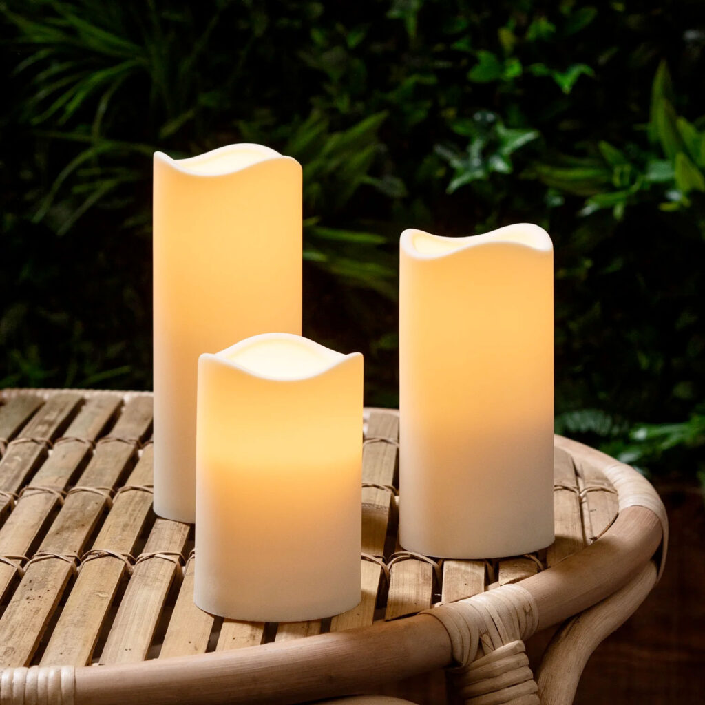 Led Kaarsen Set Outdoor 1