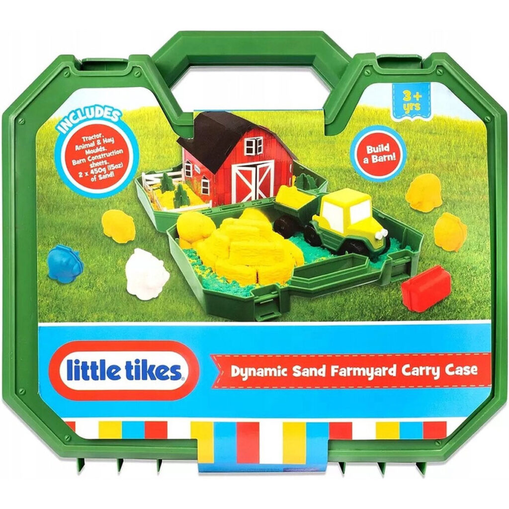 Little Tikes Farm Set Koffer zand 900g. + accessoires 02