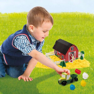 Little Tikes Farm Set Koffer zand 900g. + accessoires 05