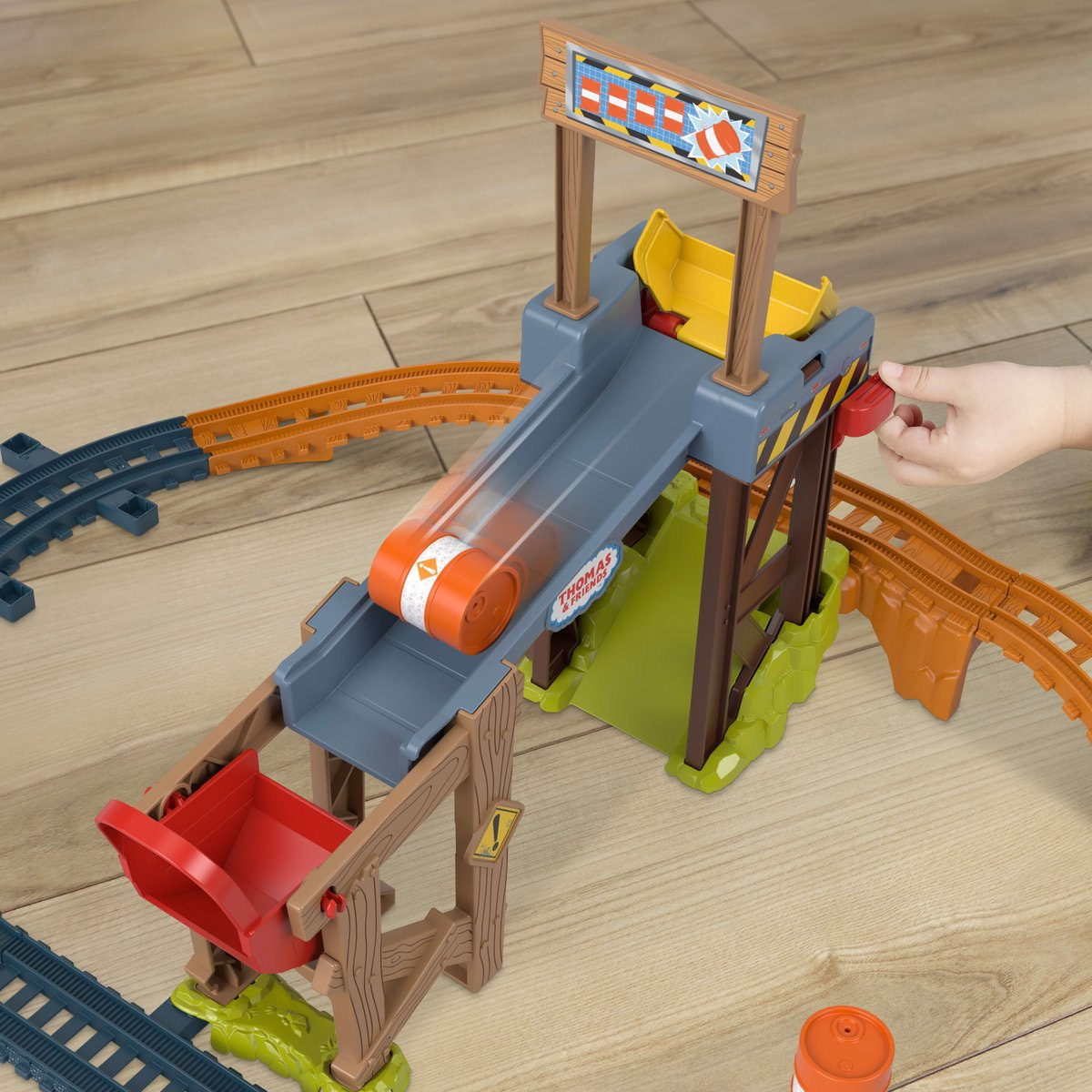 Mattel speelgoed Thomas & Friends Diesel Lift & Load bouwset trein 05
