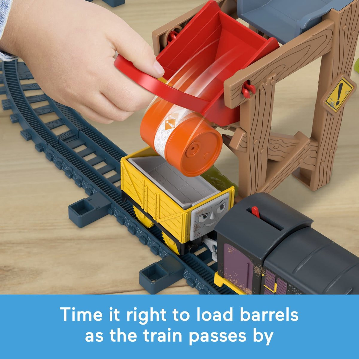 Mattel speelgoed Thomas & Friends Diesel Lift & Load bouwset trein 09