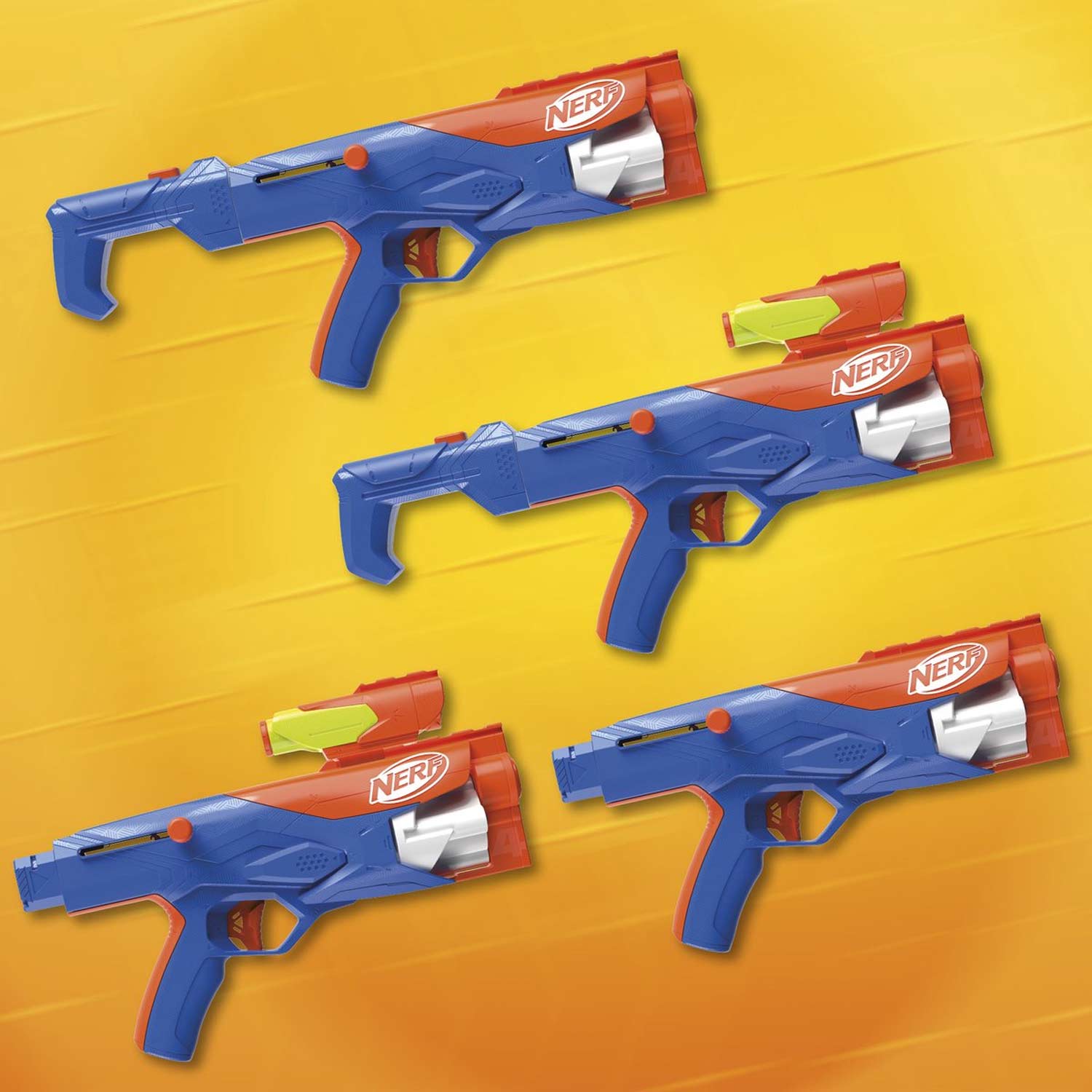 NERF N Series Gear Up Pack set van 3 speelgoedblasters Inclusief 18 Nerf N1 darts 03