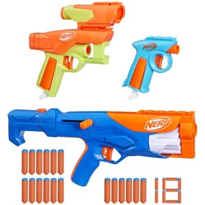 NERF N Series Gear Up Pack set van 3 speelgoedblasters Inclusief 18 Nerf N1 darts 04