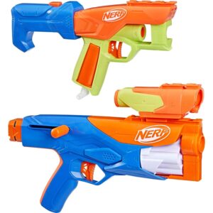 NERF N Series Gear Up Pack set van 3 speelgoedblasters Inclusief 18 Nerf N1 darts 11