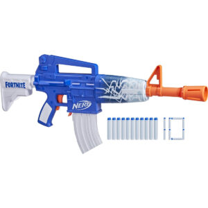 Nerf Fortnite Blue Shock pijltjes geweer 01