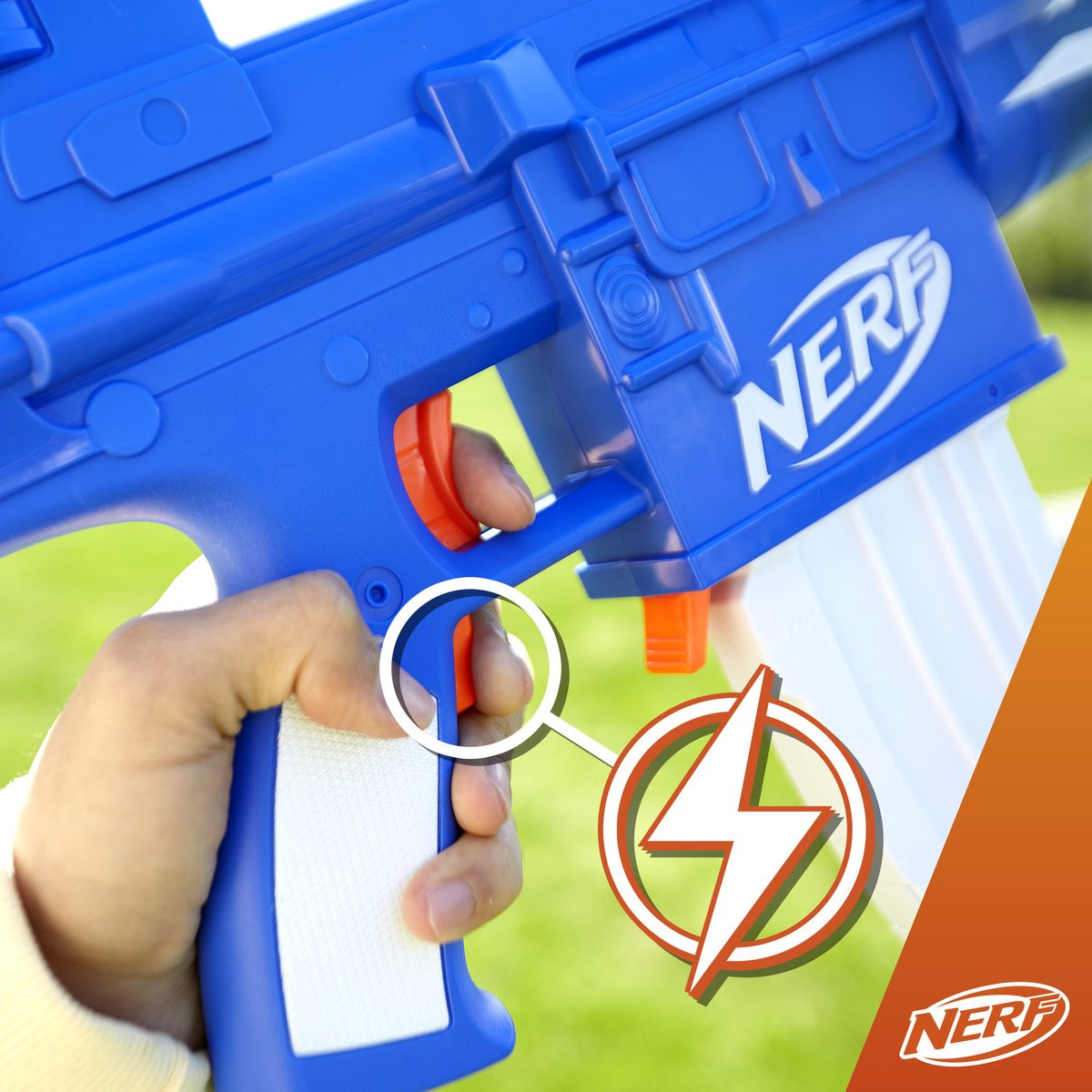 Nerf Fortnite Blue Shock pijltjes geweer 02