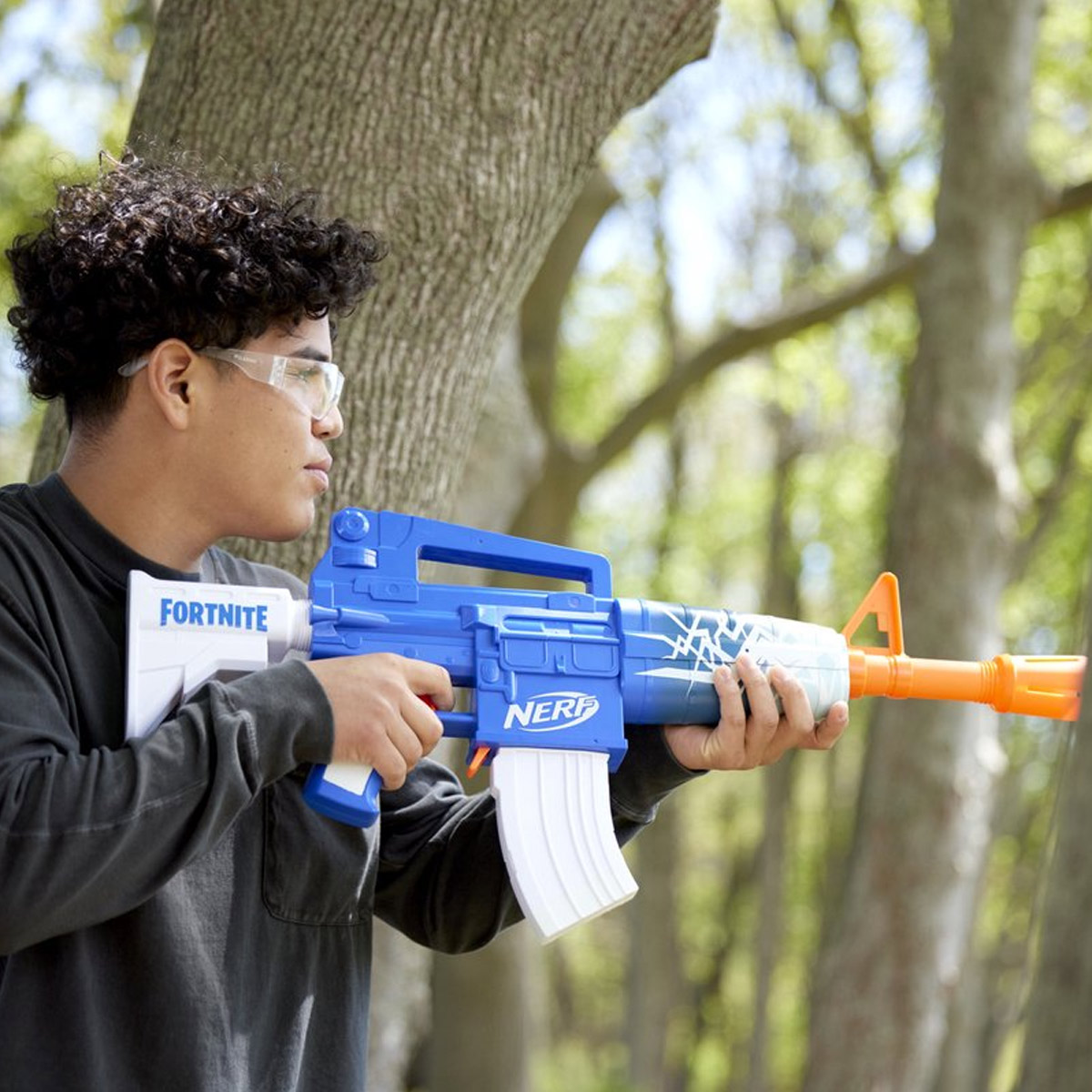 Nerf Fortnite Blue Shock pijltjes geweer 04