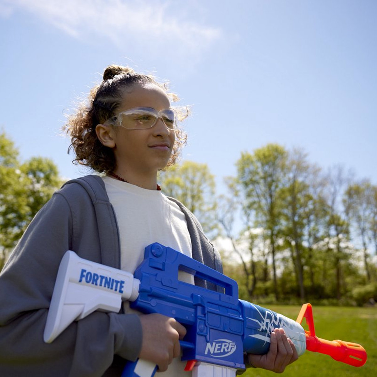 Nerf Fortnite Blue Shock pijltjes geweer 05