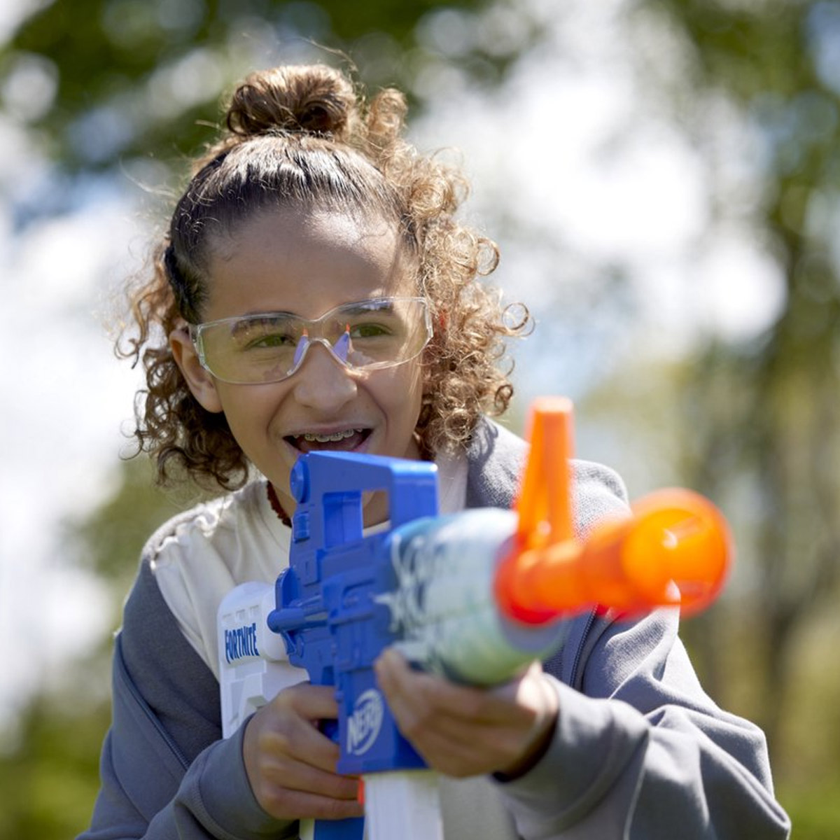Nerf Fortnite Blue Shock pijltjes geweer 06