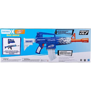 Nerf Fortnite Blue Shock pijltjes geweer 09