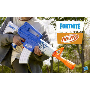 Nerf Fortnite Blue Shock pijltjes geweer 10