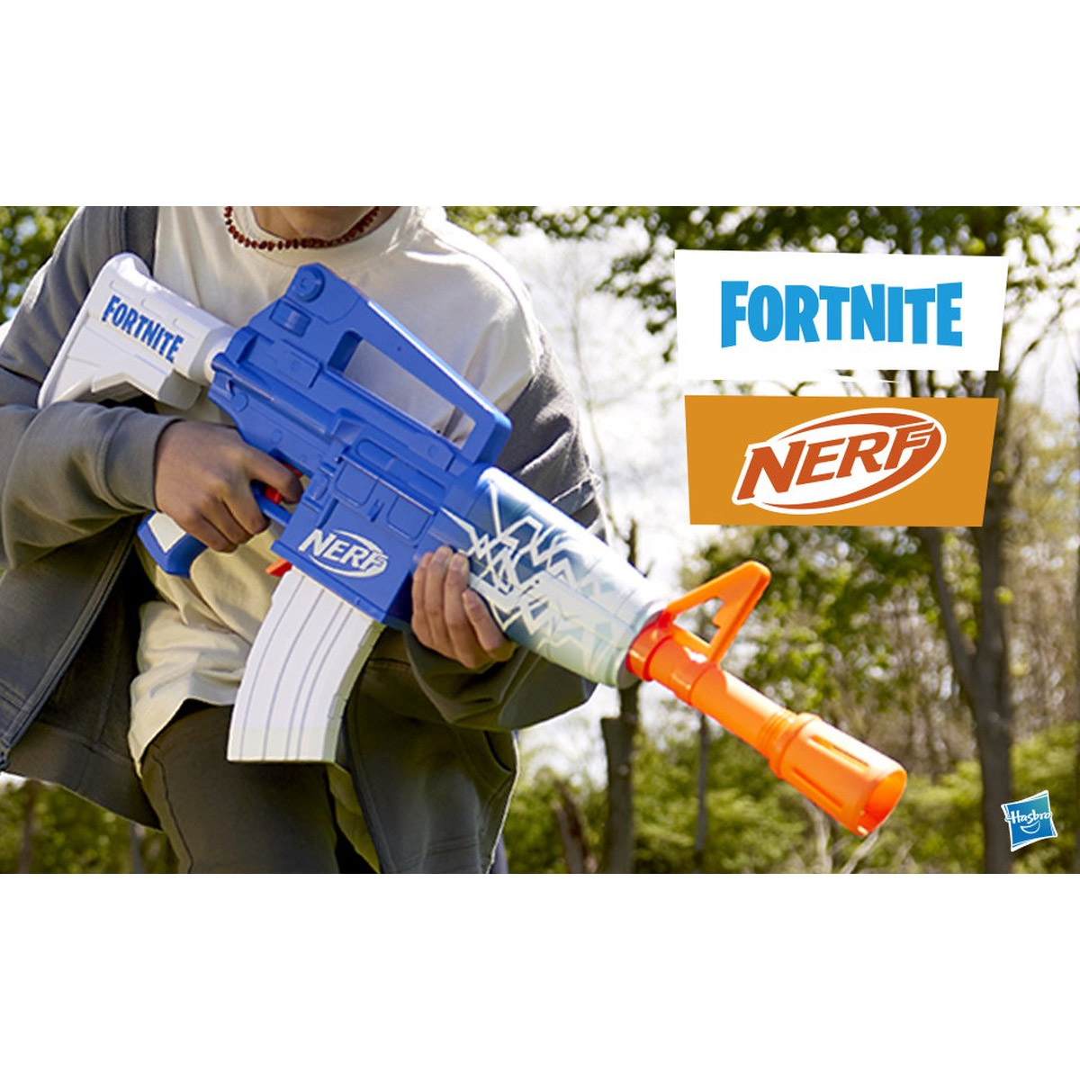 Nerf Fortnite Blue Shock pijltjes geweer 10