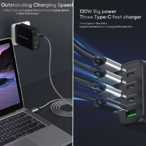 OFC Snellader USB C Oplader 130w 05