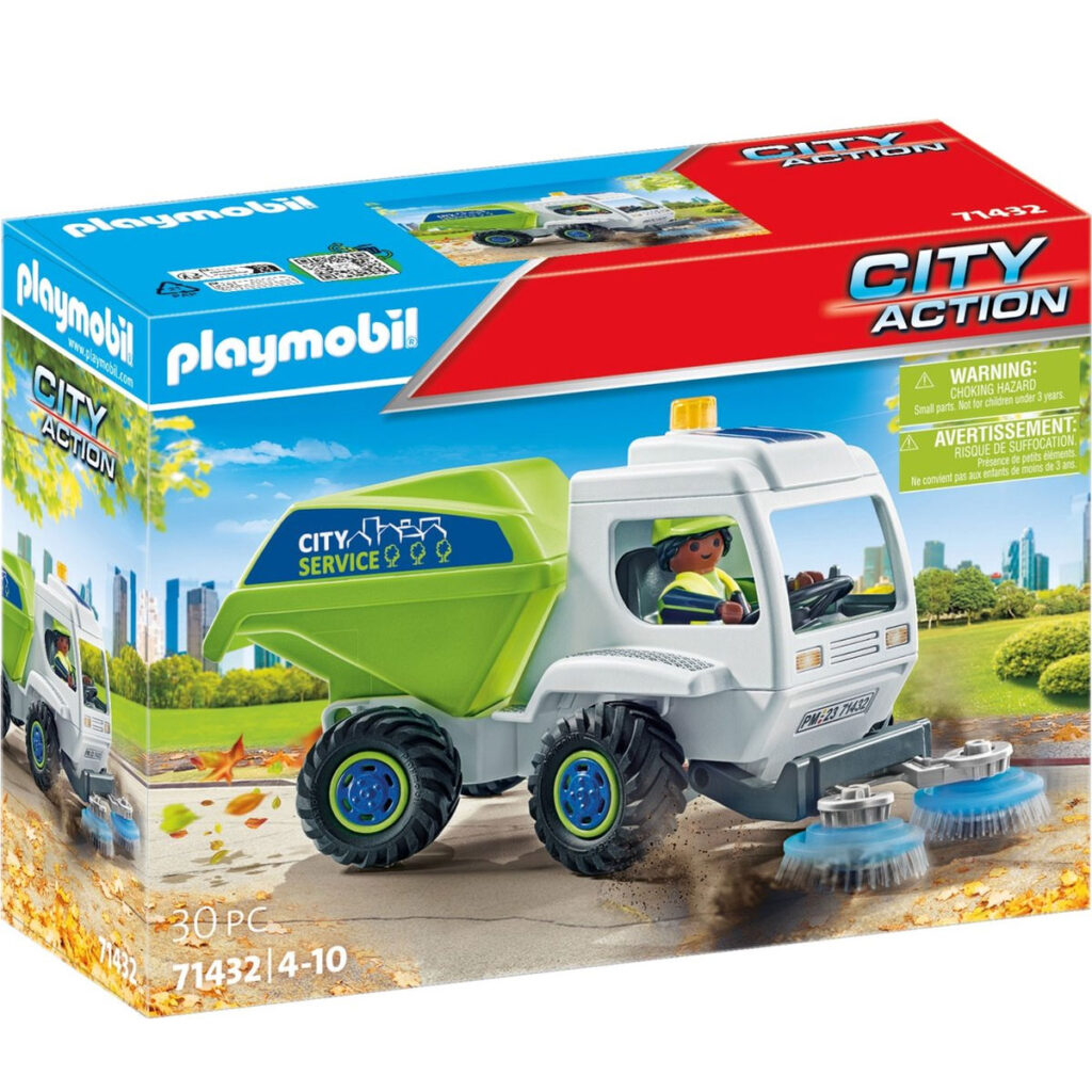PLAYMOBIL City Action Straatveger 71432 01