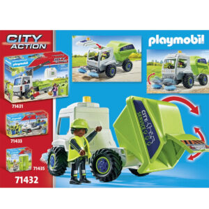 PLAYMOBIL City Action Straatveger 71432 07