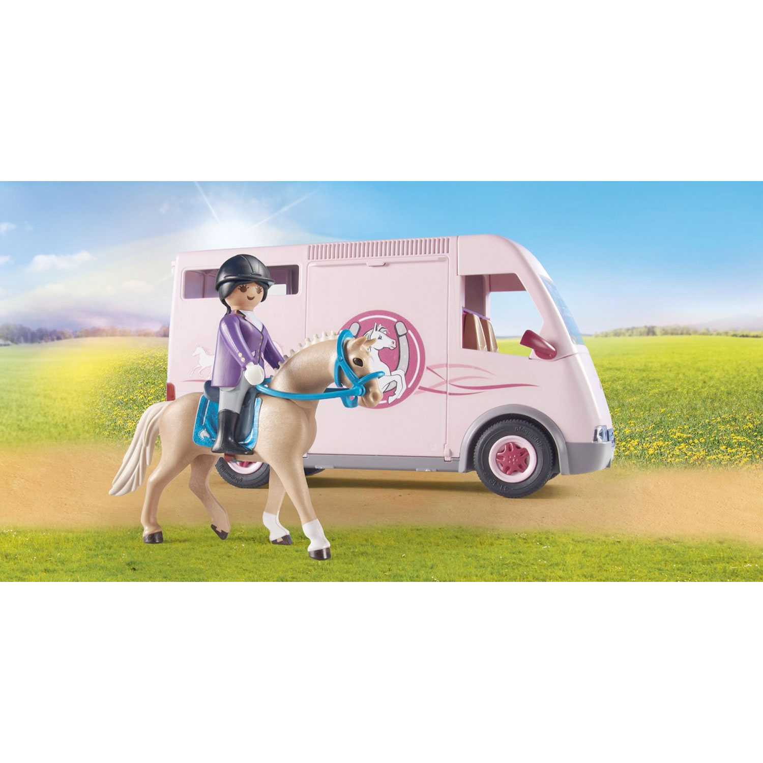 PLAYMOBIL Country Paardentransportwagen 71237 07