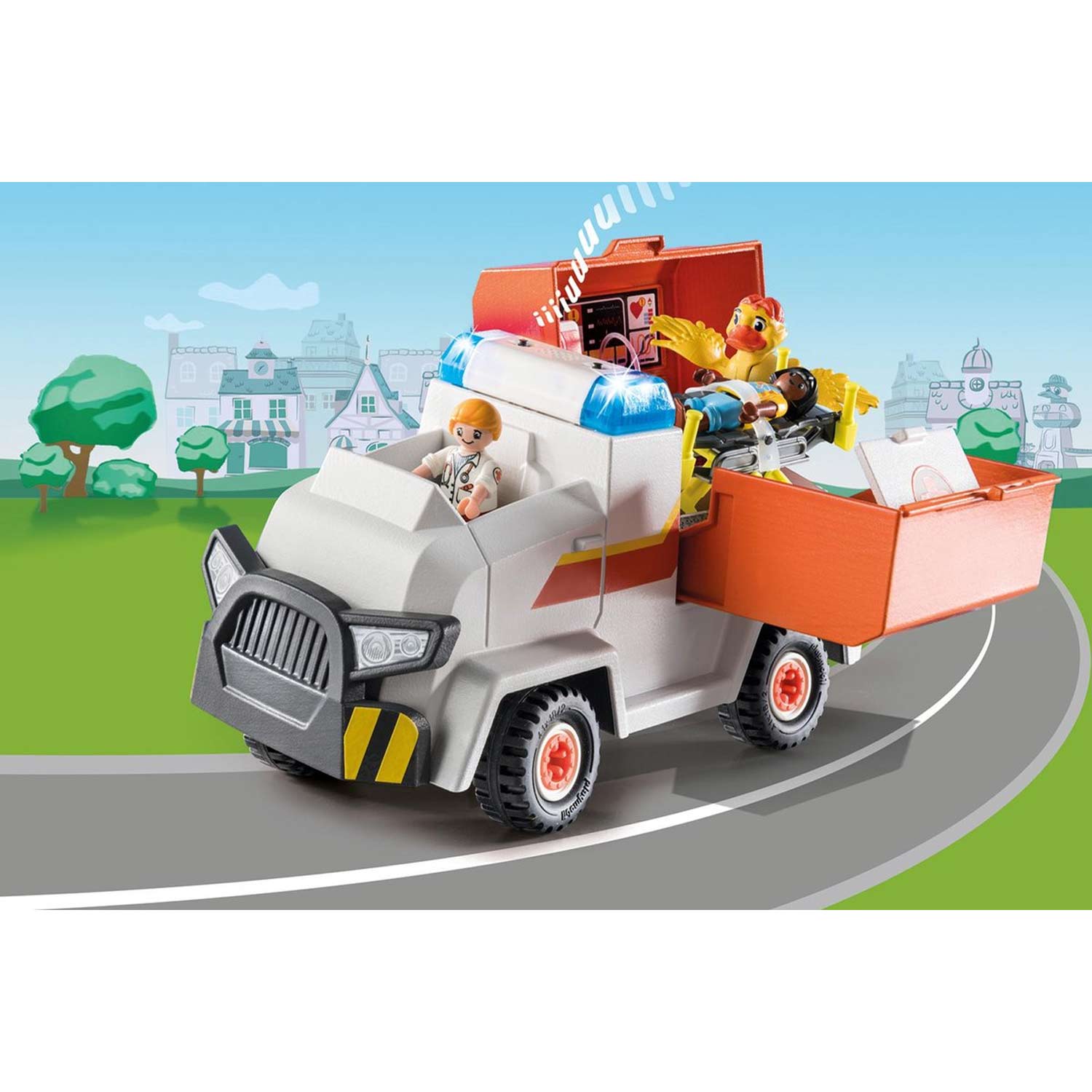 PLAYMOBIL Duck On Call Ambulance 70916 06