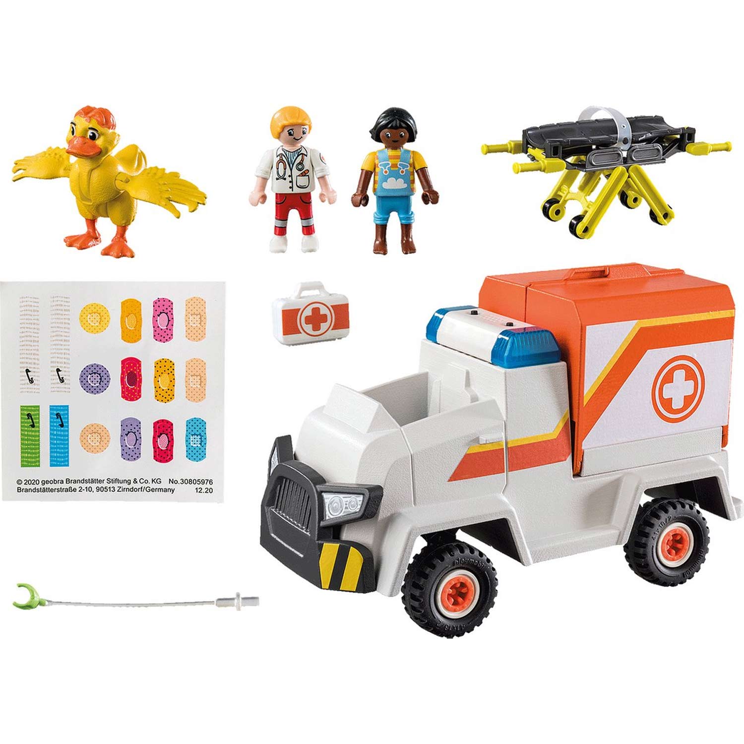PLAYMOBIL Duck On Call Ambulance 70916 11