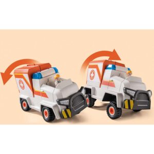 PLAYMOBIL Duck On Call Ambulance 70916 12