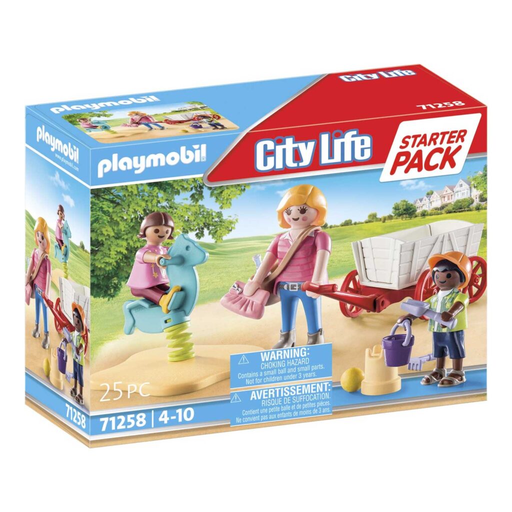 PLAYMOBIL Starterpack Opvoeder met Bolderwagen 71258 01