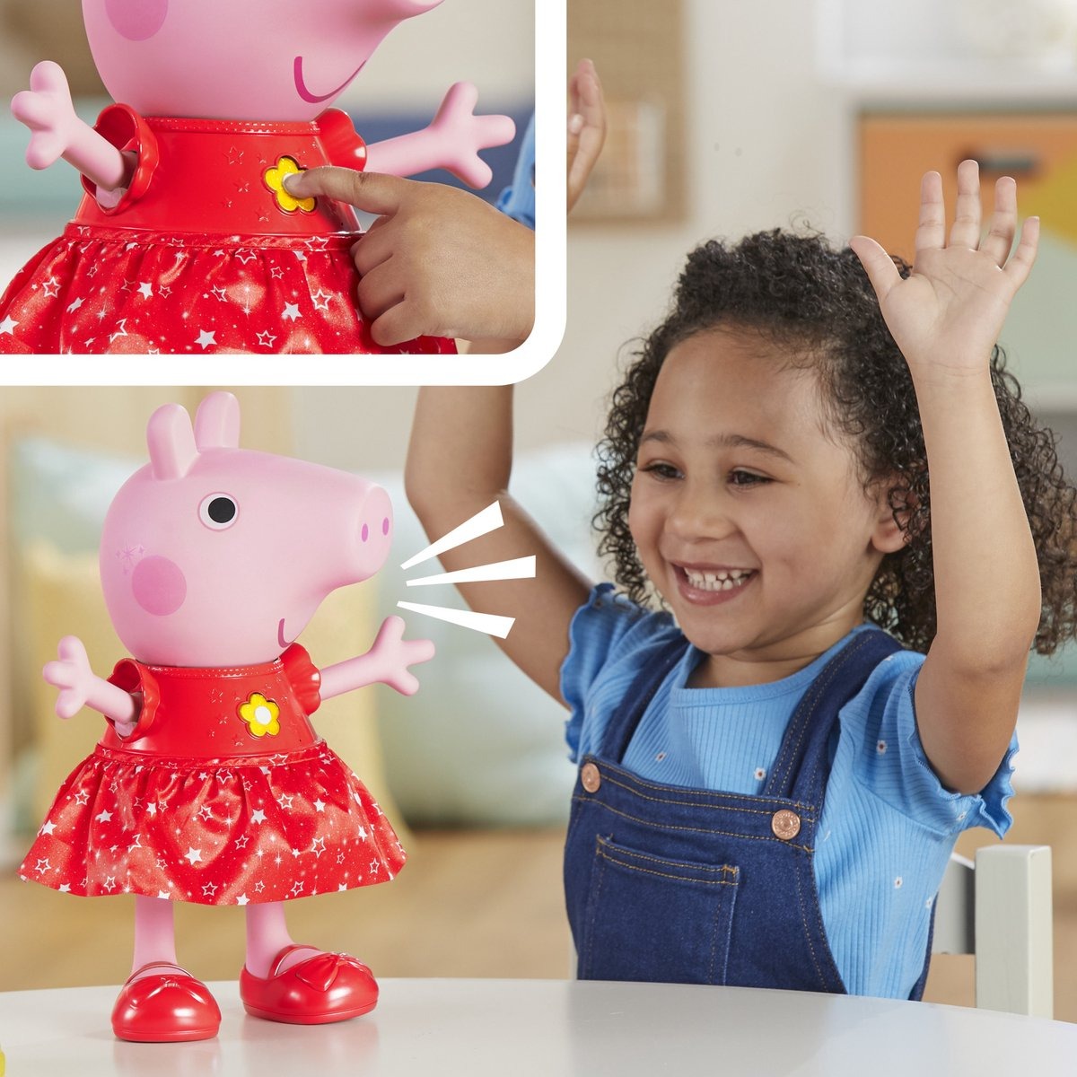Peppa Pig Peppa's Modderpoelen Feestje Interactieve Pop 04