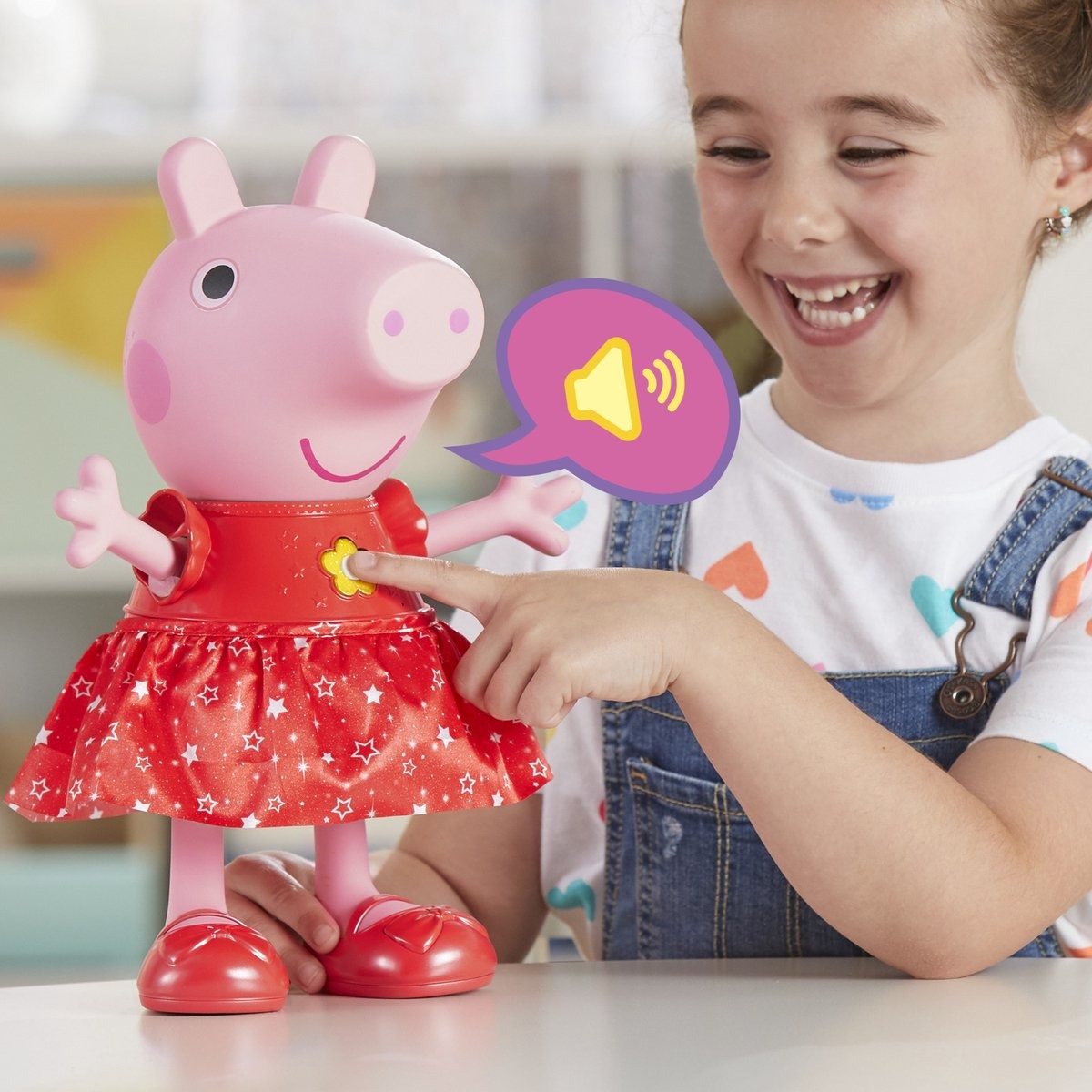 Peppa Pig Peppa's Modderpoelen Feestje Interactieve Pop 12