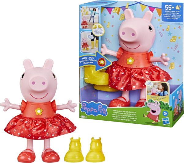 Peppa Pig Peppa's Modderpoelen Feestje Interactieve Pop 17