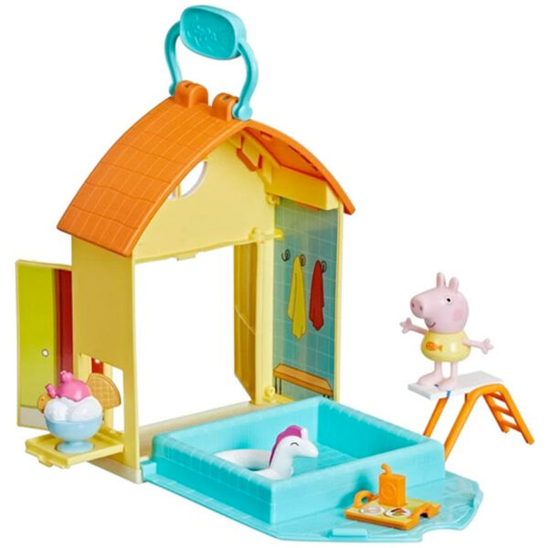 Peppa Pig Peppa's Zwembad Plezier Speelfiguur 10