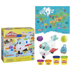 Play Doh Airplane Explorer Starter Set Boetseerklei 4 Play Doh potjes 01