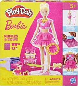 Play Doh Barbie Ruches en strikken Boetseerklei