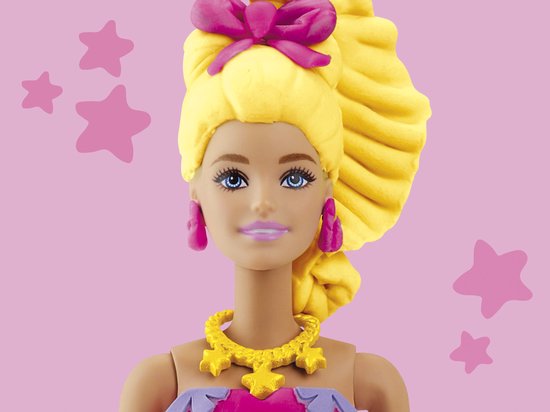 Play Doh Barbie Ruches en strikken Boetseerklei12