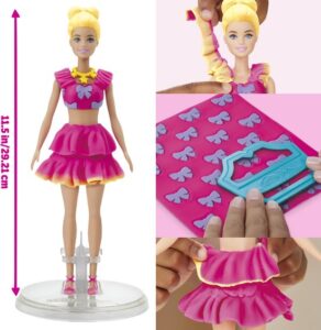 Play Doh Barbie Ruches en strikken Boetseerklei5