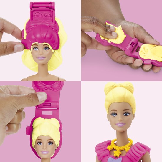 Play Doh Barbie Ruches en strikken Boetseerklei6