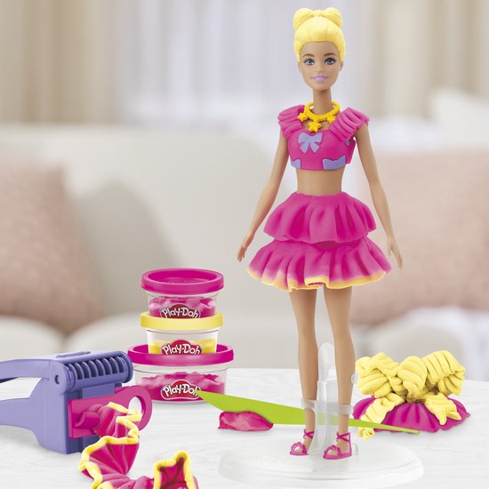 Play Doh Barbie Ruches en strikken Boetseerklei9