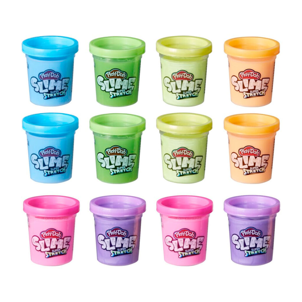 Play Doh Color Stretch Slijm 12 potjes 01