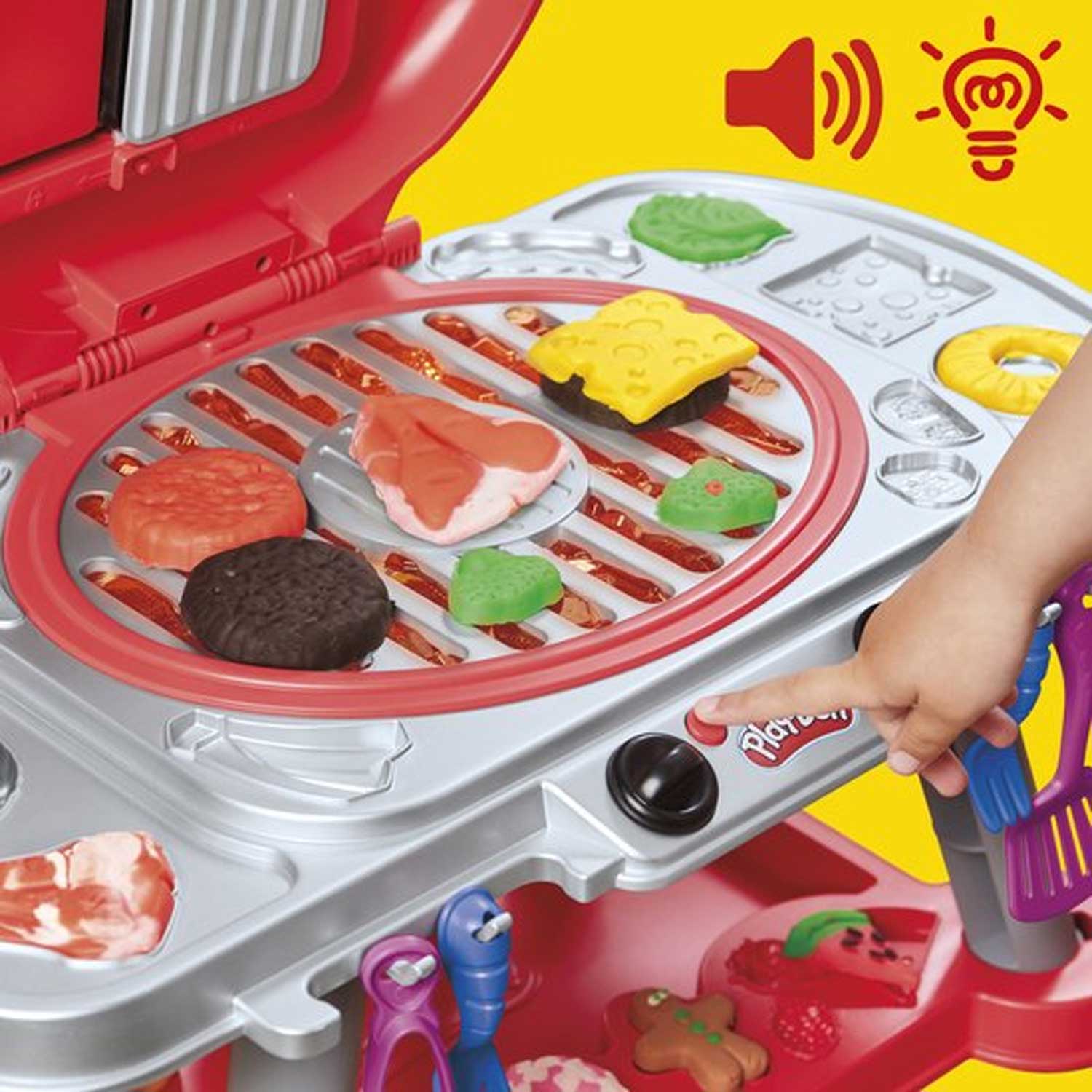 Play Doh Gloeiende Grill Speelset 03