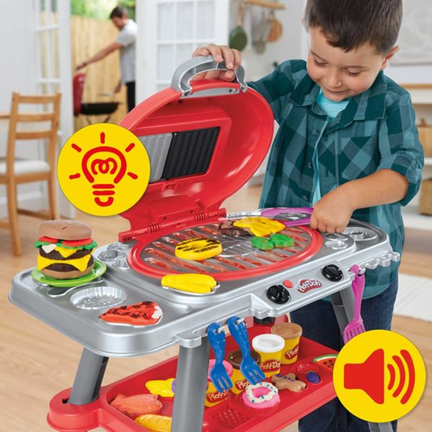 Play Doh Gloeiende Grill Speelset 04