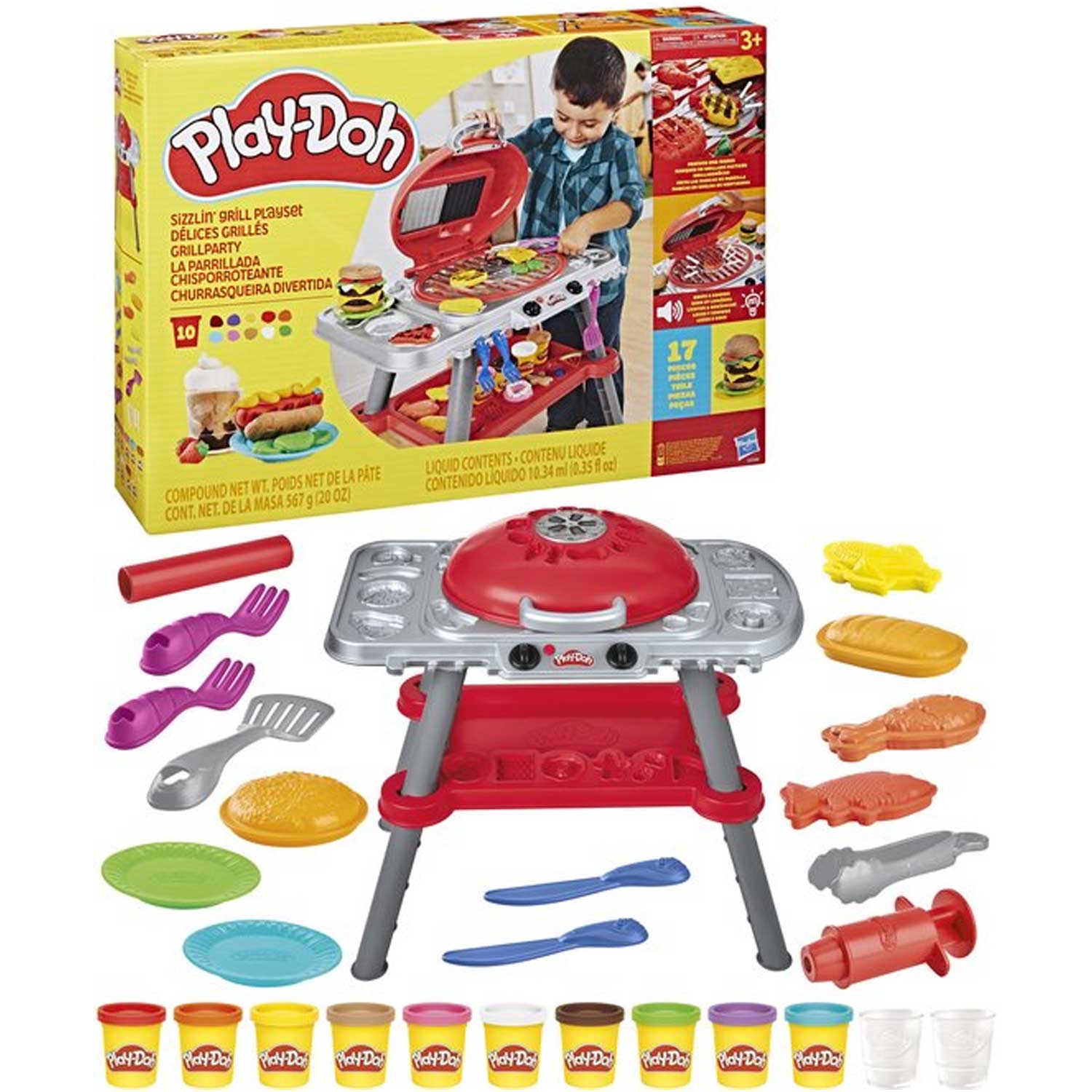Play Doh Gloeiende Grill Speelset 08
