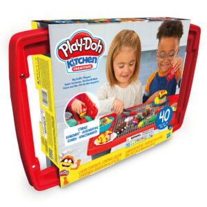 Play Doh Kitchen Creations Big Grill speelset 01