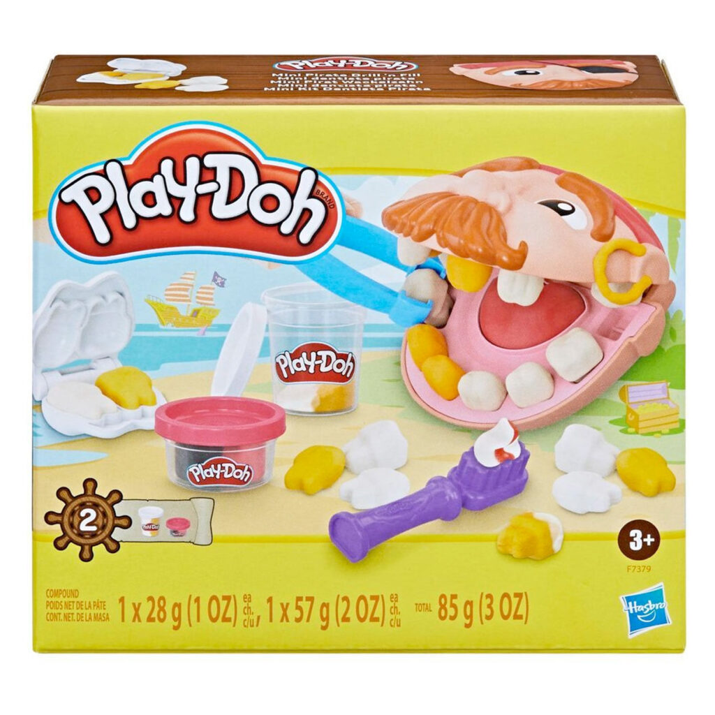 Play Doh Mini Tandarts Piraat Drill and Fill 01