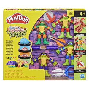 Play Doh Teenage Mutant Ninja Turtles Cowabunga Creations Speelset 01