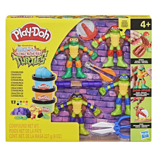Play Doh Teenage Mutant Ninja Turtles Cowabunga Creations Speelset 01