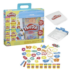 Play Doh knutselset meeneemkoffer creatief speelgoed multicolor 04
