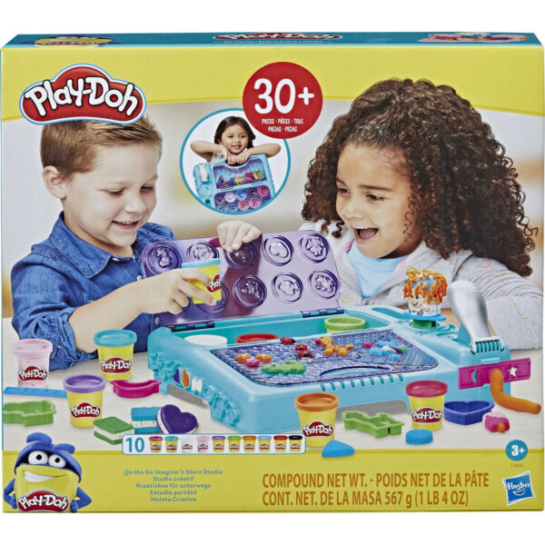 PlayDoh creatieve studio met meer dan 30 tools en 10 potten modelleringsdeeg de klassiekers 06