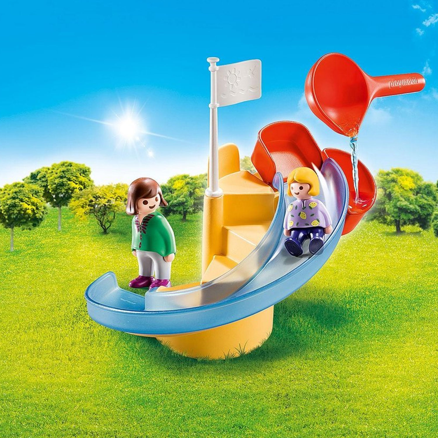 Playmobil 1 2 3 Aqua 70270 glijbaan 03