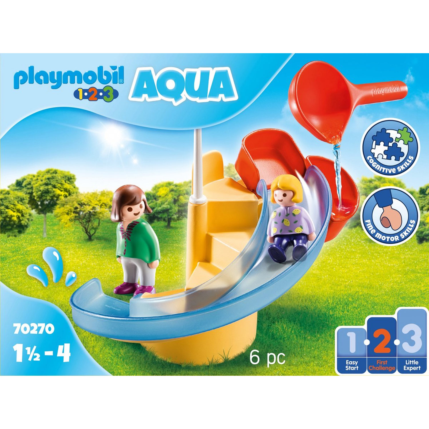 Playmobil 1 2 3 Aqua 70270 glijbaan 06