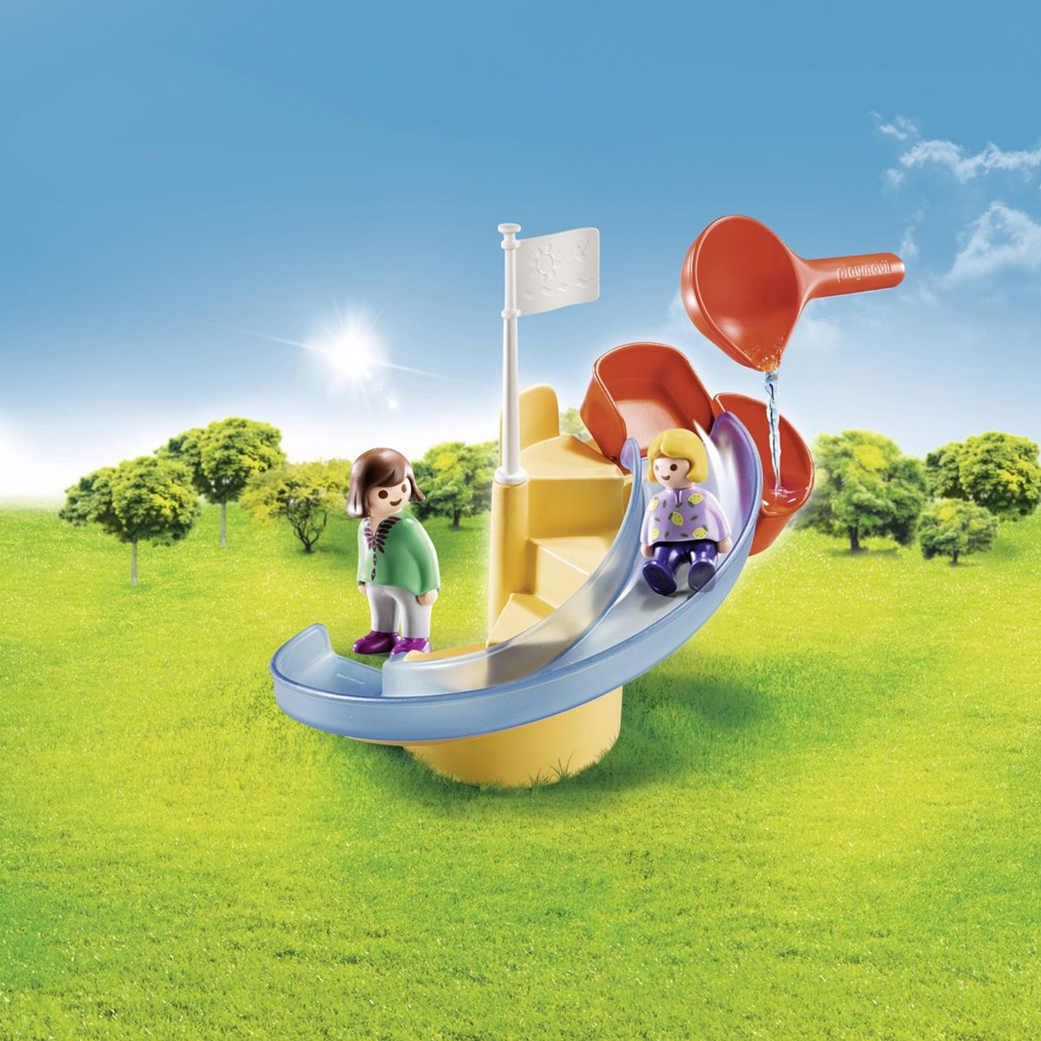 Playmobil 1 2 3 Aqua 70270 glijbaan 07