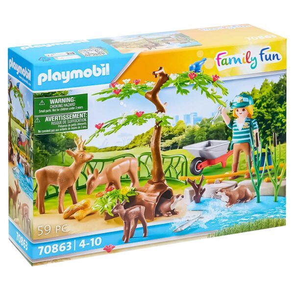 Playmobil 70863 Dierentuin Verzorger met Dieren 01