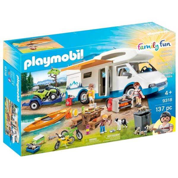 Playmobil Camper met accessoires Kampeeravontuur 01